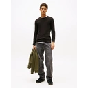 Tommy Hilfiger TJM Original Rib T-shirt à manches longues homme – Noir – Taille XXL image 3