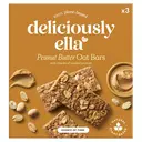 Deliciously Ella Baked Oat Bar Peanut Butter 3 x 50g image 0
