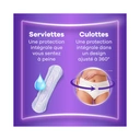 Always Discreet Ultimate Active Day - Serviettes pour fuites urinaires - Lot de 8 serviettes image 2