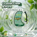 Tokky 2000ml Concentrated Bubble Solution Refill - Makes 5 Gallons, Safe & Non-Toxic, Compatible with Bubble Machines, Guns, Wands, Summer Outdoor Party Essential for Kids image 3