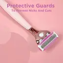 Wilkinson Rose Gold Shaver Set, Includes 1 Shaver + 4 Blades image 2