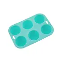 Maison by Premier Pastel Green 6 Cup Muffin Mould image 1