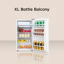 TCL RF120DWE0 45cm Wide Compact Undercounter Fridge with Ice Box - 90L - White - E Rated image 6