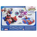 Spidey and his Amazing Friends Techno Racer Vehicle and 3 inch Miles Morales Figure image 8
