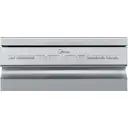 Midea MDWEF1034C(S)-WG-UK 45cm Freestanding Slimline Dishwasher - 10 Place Settings - Silver - E Rated image 3