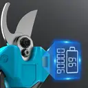 Flora Guard Sécateur électrique sans fil 35 mm – 2 batteries de 3000 mAh et chargeur 1 A, diamètre de coupe de 35 mm, pour branches épaisses et arbres image 4