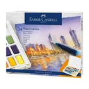 FABER-CASTELL Lot de 24 aquarelles en godets image 0
