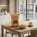 Oishi Prawn Cracks Fresh & Savory Salted Egg Yolk Flavor 75g image 2