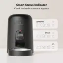 Petlibro Air Automatic Pet Feeder - 2L， Black， with Timer， with 180-Day Battery Life， Anti-Mistake Touch Design & Up to 6 Meals per Day， Ideal for Small/Medium Cat & Dog image 7