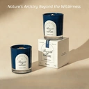 Zooly Thick-Bottom Cup Scented Candle - Breath of Nature, Sea Breeze (Blue), 200G, 1PC image 3