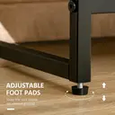 HOMCOM Chest of Drawers with 7 Foldable Drawers, 3-Tier Fabric Bedroom Dresser, Clothes Storage Unit for Bedroom, Living Room image 6