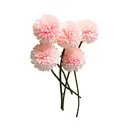Wei's Moment 6Pcs Artificial 
Flowers Artificial Hydrangea Decoration for Wedding Vase Meat pink image 3