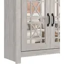 Galano Isadora 16-Pair Shoe Cabinet – Modern Shoe Storage Unit with 2 Doors & Adjustable Shelves – Freestanding Organiser for Entryway, Home or Office – Dusty Grey Oak image 5