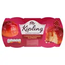 Mr Kipling Raspberry Sponge Puddings 2 x 95g image 0