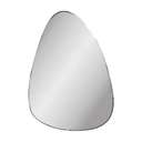 HOUSE NORDIC Miroir mural organique avec bordure à facettes - 70 x 100 cm image 0