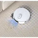 ECOVACS DEEBOT T30C PRO Gen2 Robot Vacuum & Mop - White, 12,800Pa Suction, 200 Mins Run Time, ZeroTangle 2.0, Omni Station for Hot Water Mop Wash & 45℃ Hot Air-Drying,  9mm Auto-Lift Mopping image 5