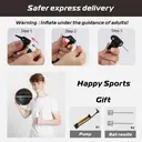 High-quality Rubber Basketball（27.5"） Size5# Black/Gold image 7