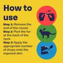 Bob Martin Clear Spot-On Flea & Tick Repellent Pipettes 3 x 0.9ml image 3