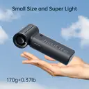 JISULIFE Life 9 Turbo ventilateur portable - Noir image 5