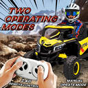 AIYAPLAY 12V Kids Ride On Car, Electric Car for Kids UTV with Remote Control, Slow Start, Suspension System, LED Lights, Musi image 4