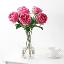 2Pcs 17.71in/45cm
Artificial Austin Tea Rose Latex Simulation Flower Really Touch Wedding Banquet Family Party Garden Flowers Arrangement Decor(rose red) image 9