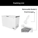 CHiQ JKR299DWE 299L Chest Freezer - Digital Inverter - White image 9