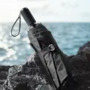 Beneunder BM398, Three-Fold Enhanced Black Coating Protection Umbrella Outdoor Windproof Waterproof, Green Flower, Couple Gift Perfect Gift image 3