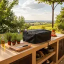 Le Marquier Housse de protection pour gril de plancha 50-60 cm image 1