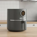 Tefal Ultra Fry Heißluftfritteuse, frittieren ohne Öl, braten, grillen, backen, 4,2 Liter für 6 Personen, 8 Kochprogramme, digitales Display, energiesparend, gesunde Fritteuse ohne Öl, grau, EY111B image 8