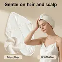 YIJINCHAN hair towel turban（Pink） image 4