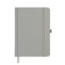 Jubiluu Carnet cartonné A6 premium avec marque-page, pages lignées, 100 g/m² - Gris ardoise image 0