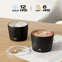 POWCAN by Meoky Gobelet à lait noir - 236 ml image 1