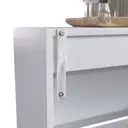 Vida Designs Shoe Cabinet 2 Doors White image 8