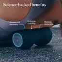 Therabody WaveDuo, Vibrating Roller for the Neck, Back & Spine, Contoured Ergonomic Design, Black image 5