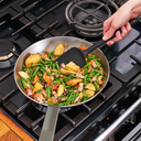 MASTRAD Spatule 100 % silicone résistante à la chaleur jusqu’à 300 °C - Noir  image 1