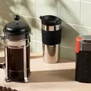 Bodum Vacuum Travel Mug 350ml - Silver & Black image 1