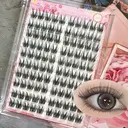 MeoMagic Extensions de cils précollées (pince à épiler non incluse) - 10 lignes - 120 pièces - F29 image 0