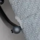 Outsunny Zero Gravity Rocking Lounge Chair Rattan Effect Patio Rocking Chair w/ Removable Pillow Recliner Seat Breathable Texteline - Grey image 8