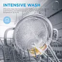 Midea MDWEB1403M(B)-WG-UK Full Size 60cm Wide Integrated Dishwasher With Cutlery Tray, Black, C Rated image 7