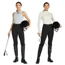 Willit Women's Riding Pants Full Seat Silicone Breeches Equestrian Horseback Riding Tights with Zipped Pocket Black L image 2