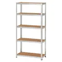 PROBUILDER Stahlregal 175 kg mit 5 Einlegeböden, Stahl image 5