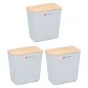 ALPINA Lot de 3 boîtes de rangement - 1 L  image 1