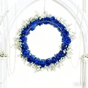 20Pcs 14in/36cm
Home Placement of Single Artificial Roses, Flower Arrangement, Fake Flowers, Artificial Bouquets, Artificial Silk Flowers, Artificial Flowers(blue) image 6