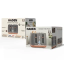 Haden Dorchester 4 Slice Toaster, Digital Browning Control, Grey Coated Stainless Steel - 201317 image 5