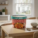 Tian Xiao Hua Juicy Wide Glass Noodles, Red Oil Flavor, 271g image 1