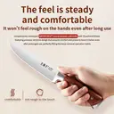 WANGMAZI 40Cr13 Meat Cleaver Professional Butcher Tool for Pork Lamb Beef Boning and Skinning Commercial Kitchen Official with Rosewood Handle image 2