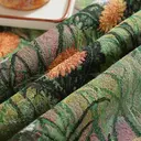 Bird and Floral Pattern Table Cloth Boho Style Jacquard Table Cover for Kitchen Dining Vintage Washable Round 55 Inch Tablecloth with Tassels image 3