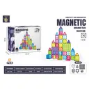 XINQIYUAN Qiyuan Jouet Éducatif Blocs de Construction Diamant Magnétiques 7.5cm 47pièces [Mélange aléatoire – Couleurs issues uniquement de la photo principale] image 4