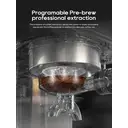 HiBREW H10A Machine à expresso semi-automatique 20 bars, porte-filtre 58 mm, réglage de la température et boîtier en métal image 5