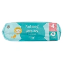 Nutmeg Baby Ultra Dry Nappies Dry Size 4 48 Pack image 5